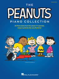 The Peanuts Piano Collection piano sheet music cover